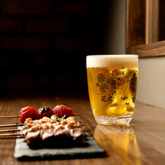 炭火焼き　花火